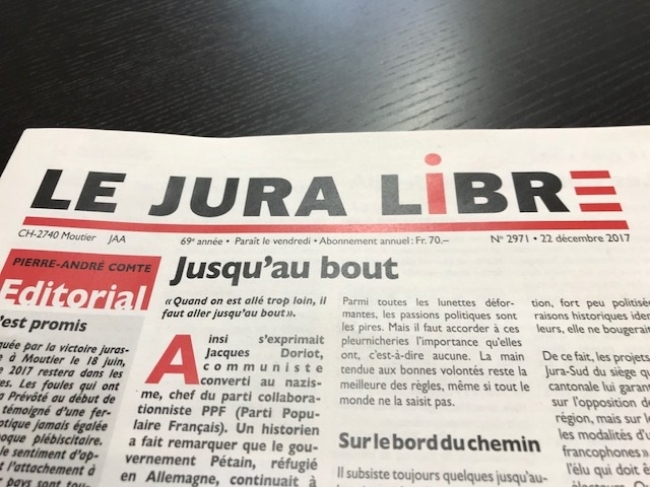 Abonnement au Jura Libre