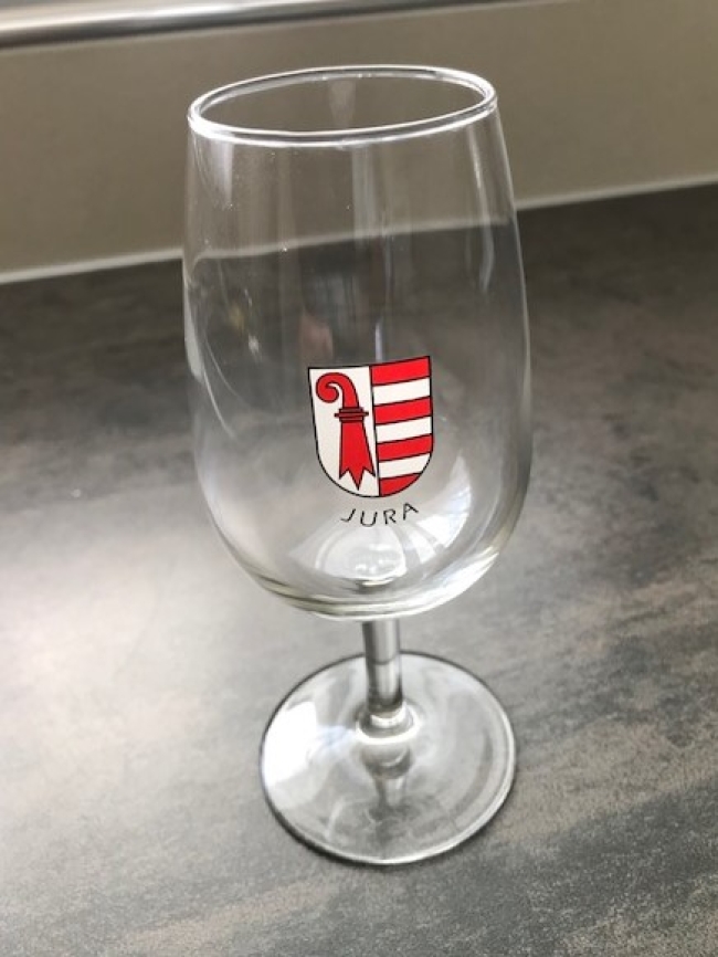 Lot de 6 verres à pied à vin rouge, 21.5 cl