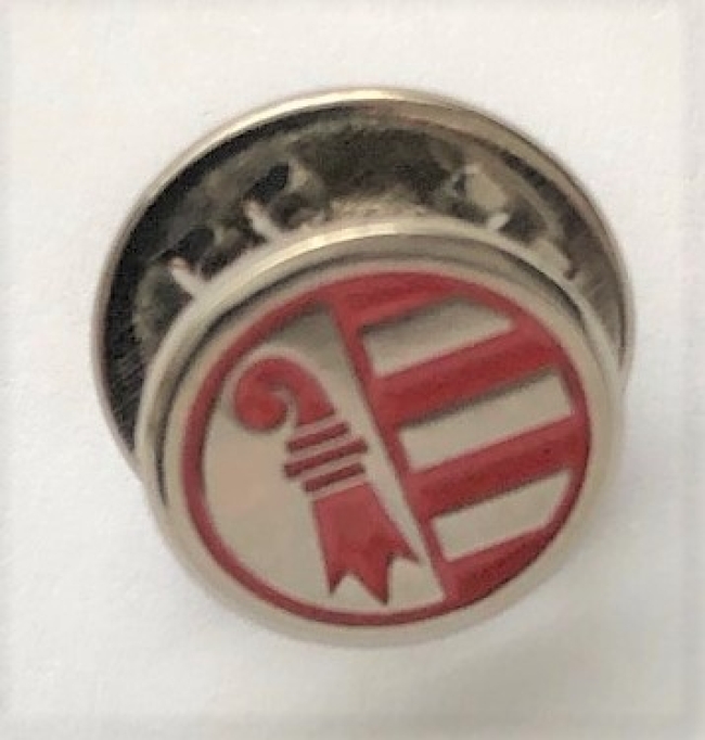 Ecusson bouton métallique 9 mm (Pin's)